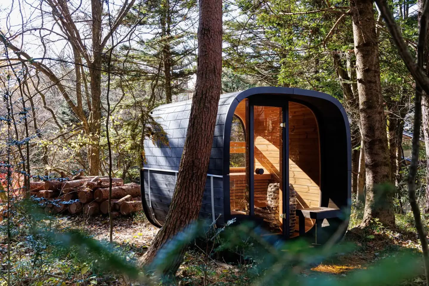 A Saunature sauna in Karuizawa